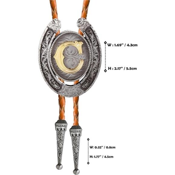 Bolo tie for Men C - Picture 3 of 6